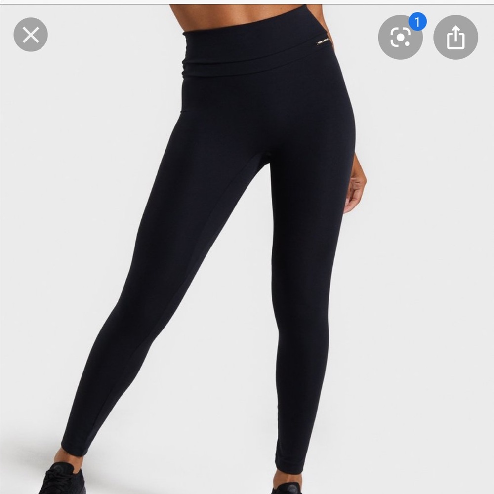 Gymshark x Whitney Simmons Leggings-  black